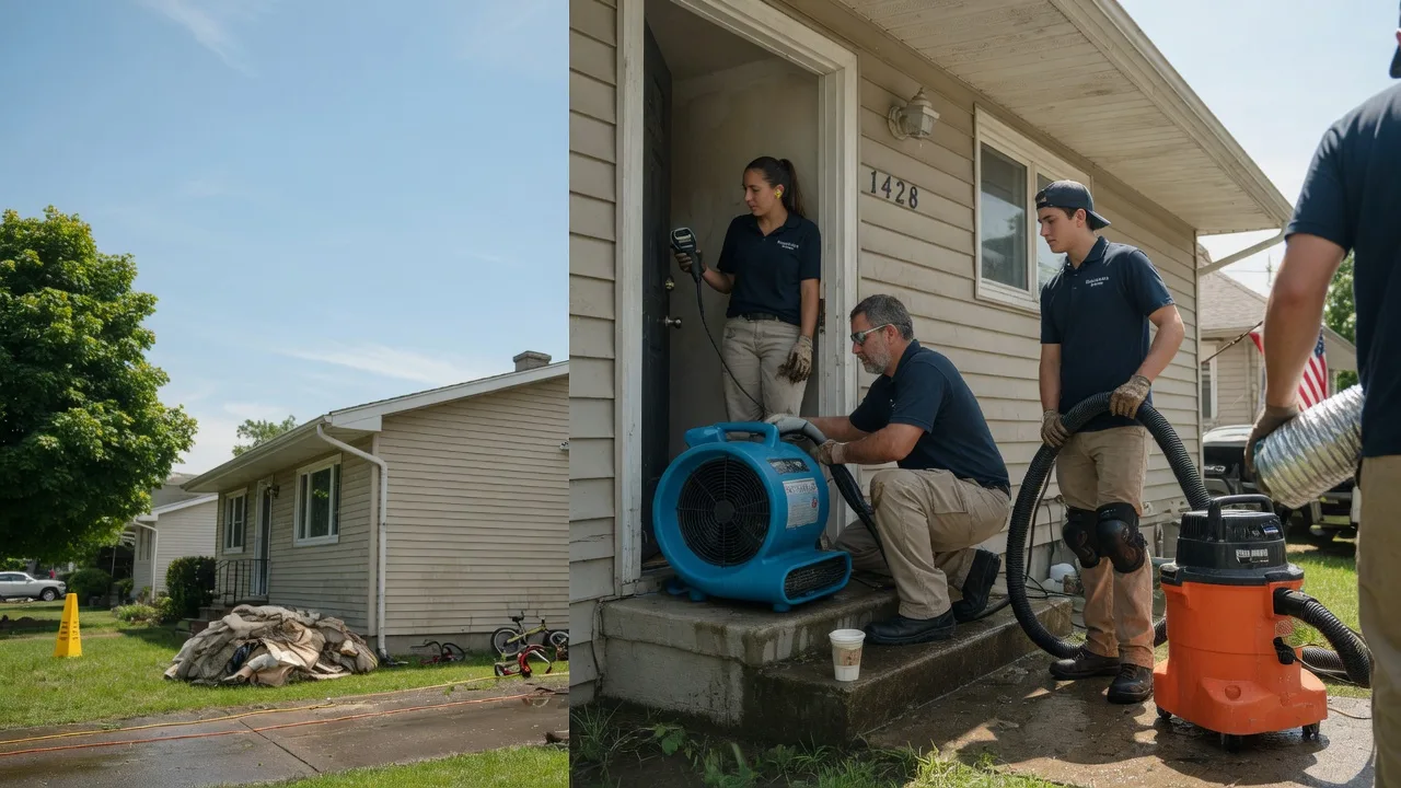 Water Damage Restoration in Mecca, IN near me